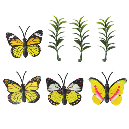 Artificial Topiaries Boxwood Trees, 24 inch Tall (2 Pieces), Ball-Shape Faux Topiaries Plant with Planters, Green Feaux Plant w/ Replaceable Leaves & Port for Decorative Indoor/Outdoor/Garden