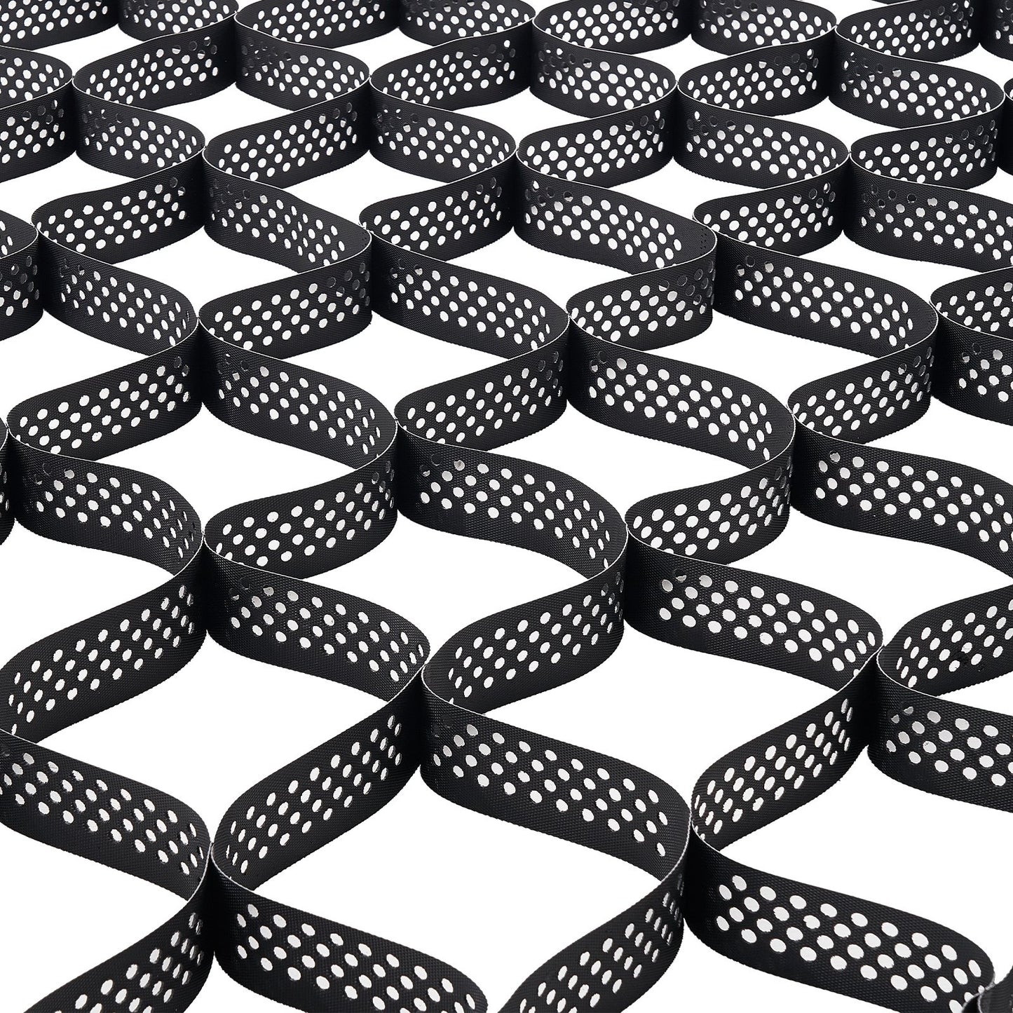 Kiesgitter, 7,6 cm Tiefe, 7600 x 2900 mm, 853 kg/m², durchlässiges Geogitter zur Stabilisierung von Einfahrten, für Gärten, Terrassen, Gehwege und Wohnmobil-Parkplätze