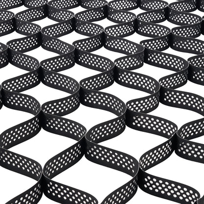 Kiesgitter, 7,6 cm Tiefe, 7600 x 2900 mm, 853 kg/m², durchlässiges Geogitter zur Stabilisierung von Einfahrten, für Gärten, Terrassen, Gehwege und Wohnmobil-Parkplätze