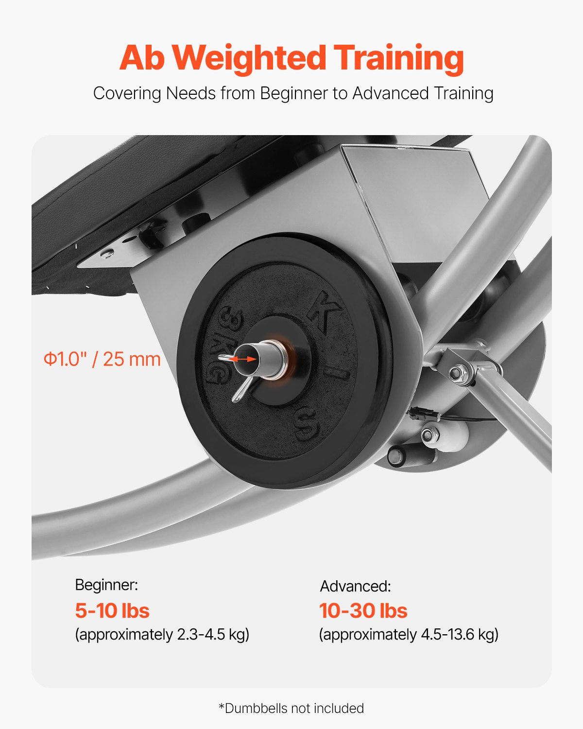 AB Workout Machine, Ab Workout Equipment at Home Gym, Core & Abdominal Trainers for Women, 440 lbs Weight Capacity Strength Training Ab Cruncher, Foldable Adjustable Fitness Exerciser