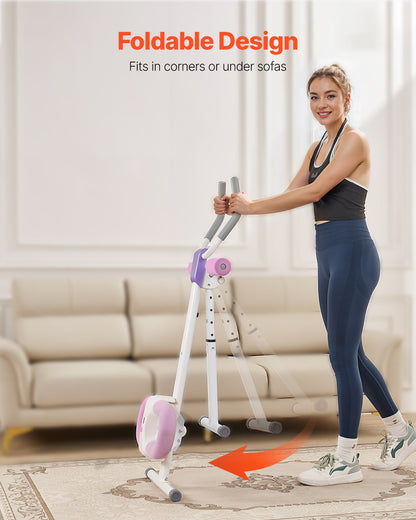 AB Workout Machine, Ab Workout Equipment at Home Gym, Core & Abdominal Trainers for Women, 330 lbs Weight Capacity Strength Training Ab Cruncher, Foldable Adjustable Fitness Exerciser