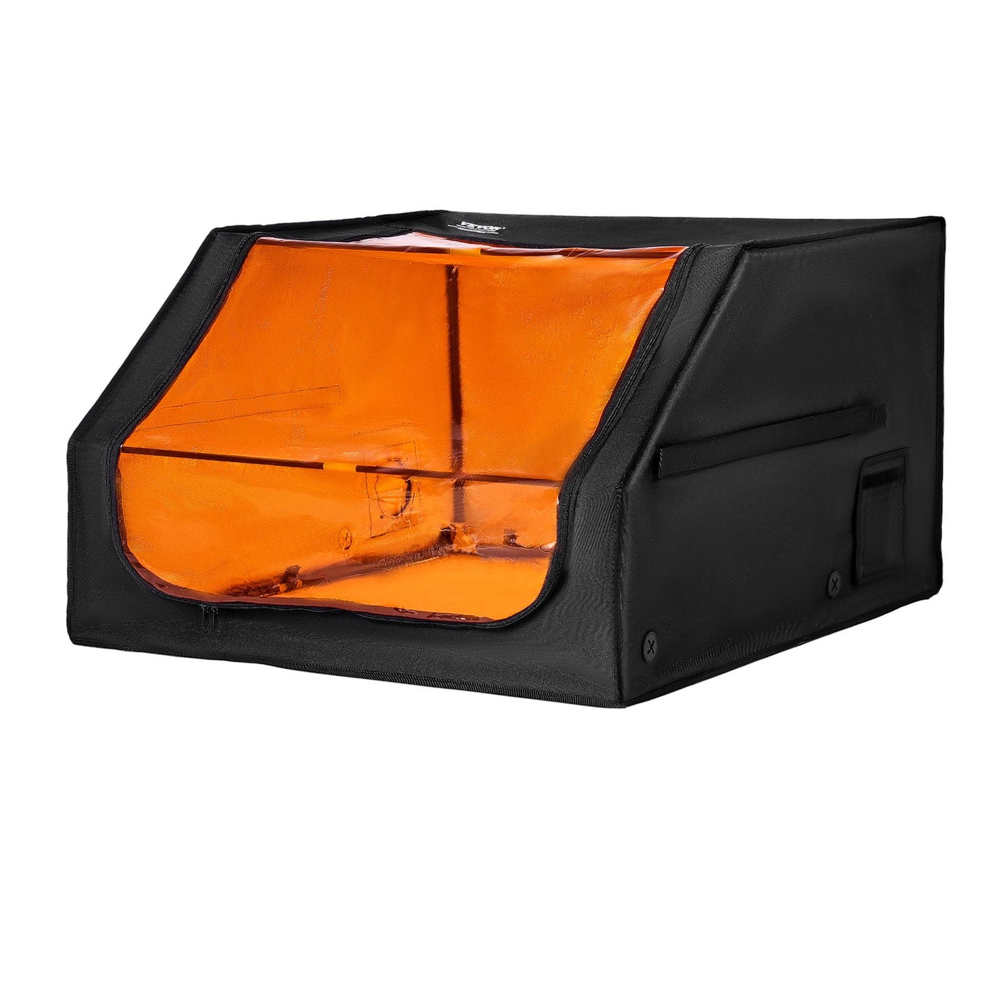 Laser Engraver Enclosure, 800 x 800 x 500 mm(31.5 x 31.5 x 19.6"), Flame Retardant and Fireproof Protective Cover, with Exhaust Fan and Pipe, Insulates Smoke, Noise and Eye Protection, Fits for Most Laser Engraver