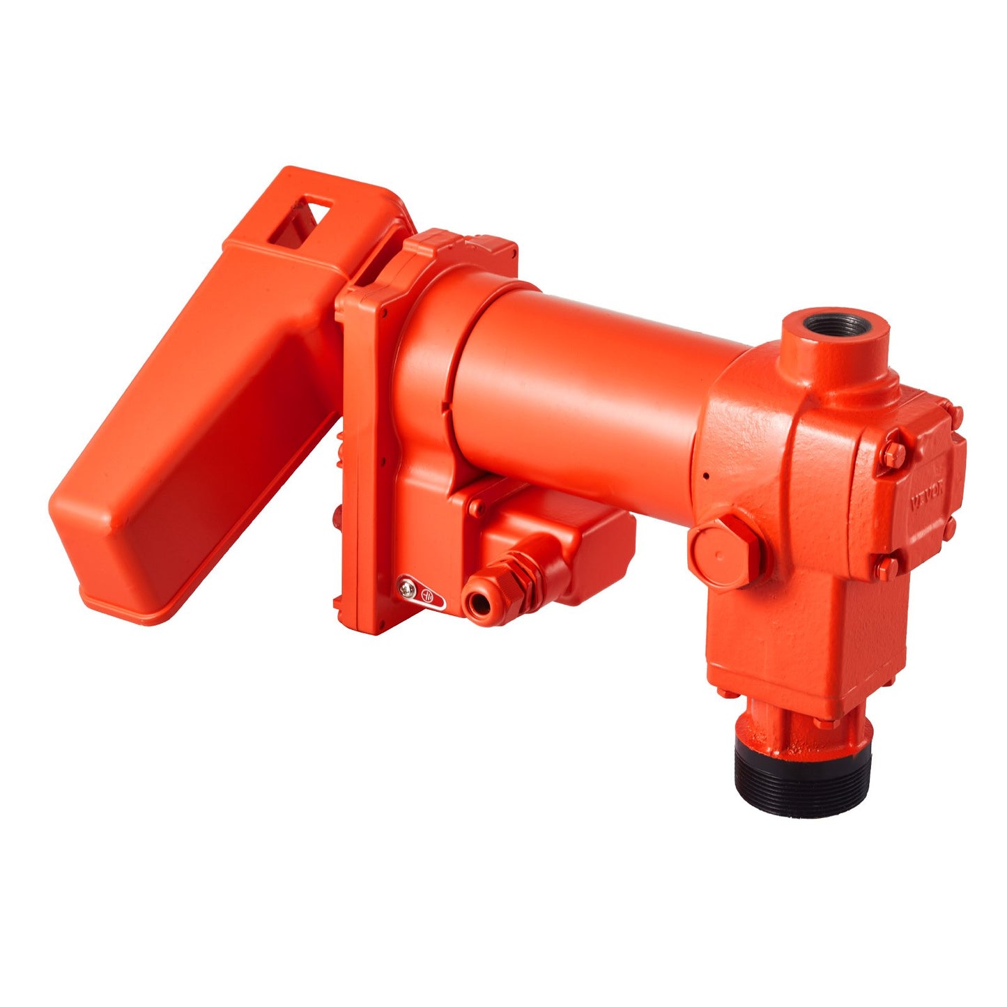 Fuel Transfer Pump 230V, 15 GPM 57 L/min, AC Electric Oil Transfer Pump, 8 ft/2.4 m Max Suction Lift, 37 ft/11.28 m Max Lift, Overheat Protection, for Gasoline Diesel Kerosene Biodiesel Ethanol