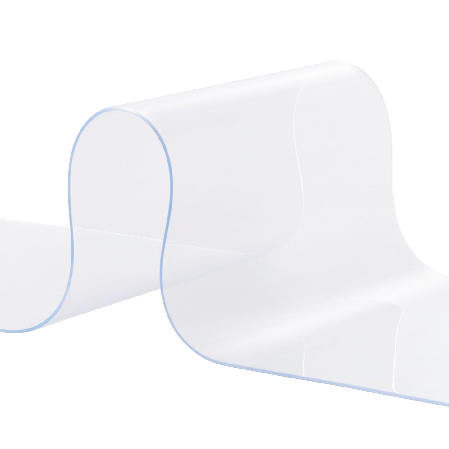 Strip Curtain PVC Door Curtain 4997.4 cm x 20.3 cm Roll Cooler Freezer Clear Plastic