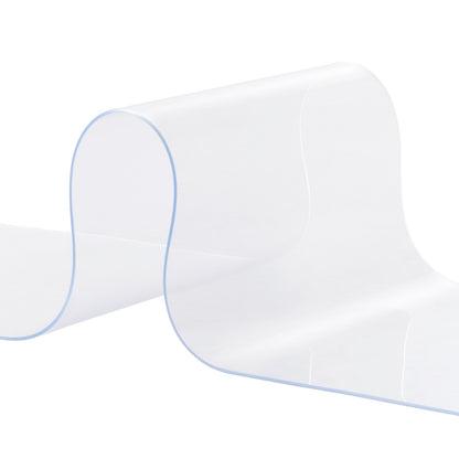 Strip Curtain PVC Door Curtain 2499.4 cm x 30.5 cm Roll Cooler Freezer Clear Plastic