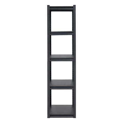 Storage Shelves, 2000 lbs, 5 Tier Garage Storage Shelving, 18" D x 32" W x 72" H Adjustable Metal Shelves for Garage Shelves Utility Rack Shelf, Ideal for Kitchen, Warehouse, Basement, Black