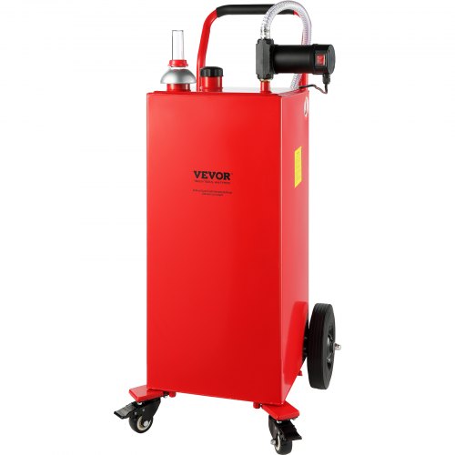 30 Gallon Diesel Caddy, 23.5 L/min, 180W Portable Storage Tank Container with Electric Pump Wheels, Diesel Transfer Storage Tank for Fueling