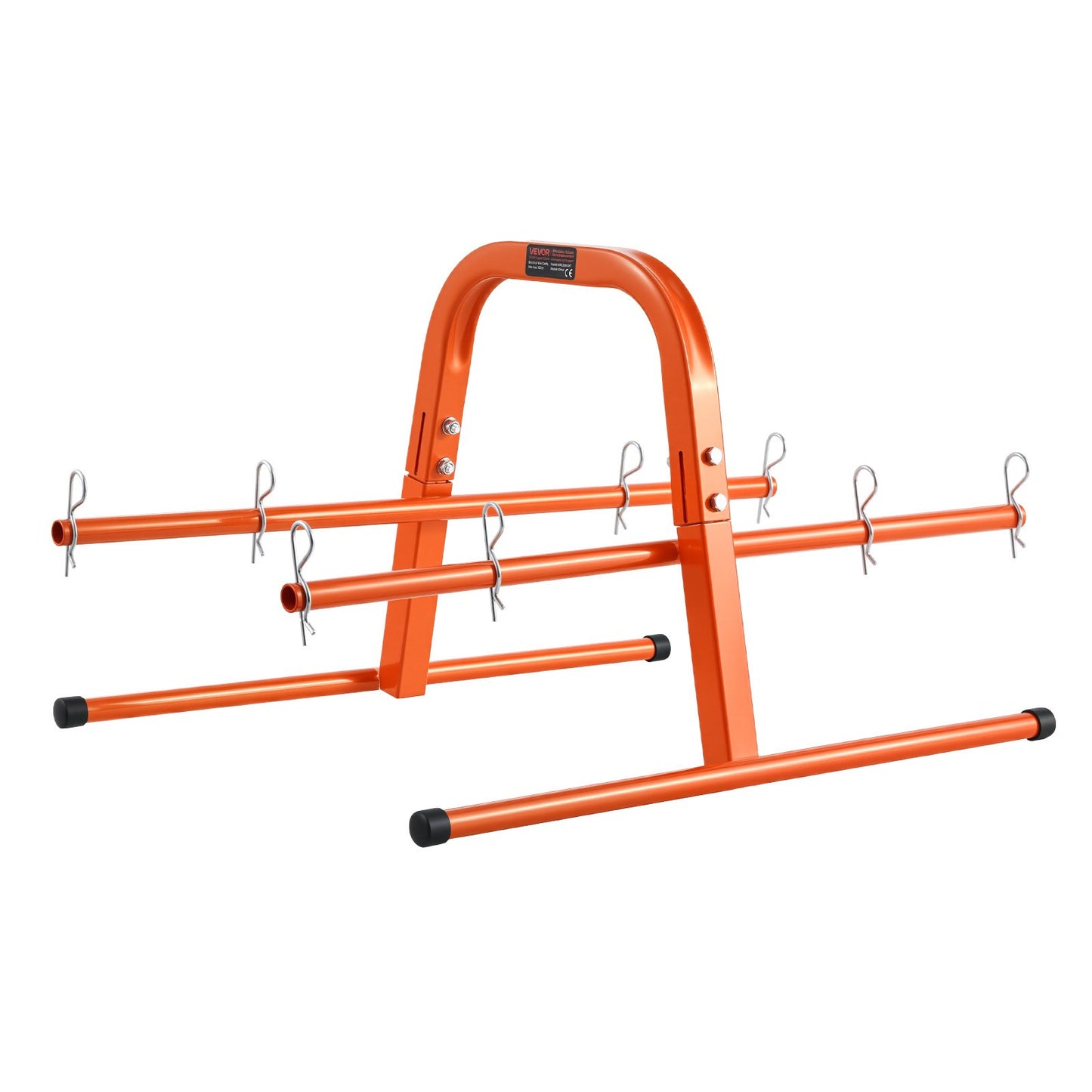 Wire Spool Rack, 45 kg / 100 lbs Capacity, Smart Hand Caddy, Heavy-Duty Steel Wire Dispenser Holder for Up to 8 Spools, MAX 240 mm / 9.45 in Diameter, Easy Lift Design for Electrical Industrial and Retail Use