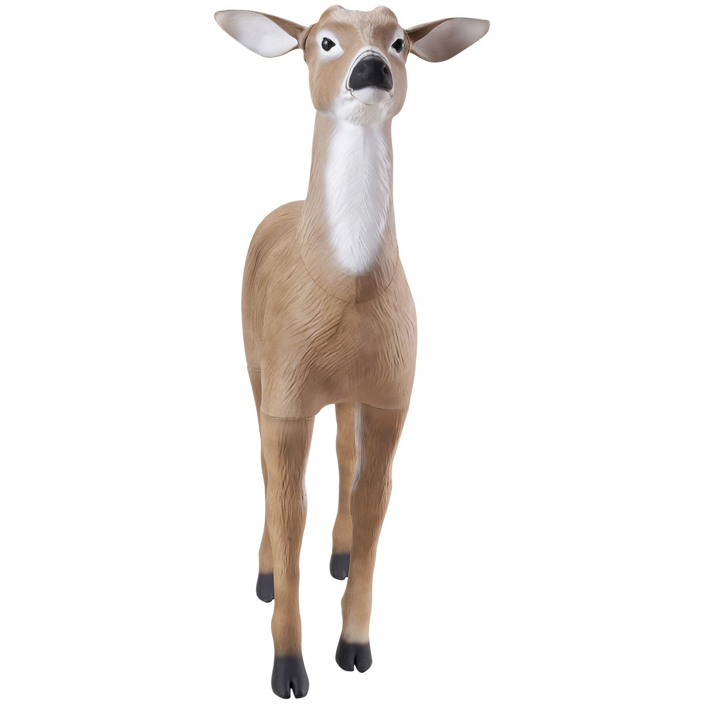Deer Decoy, Outdoor Deer Decoys for Hunting, Realistic Durable HDPE Doe Hunting Decoy, Foldable Legs for Easy to Carry and Use, for Garden Yard Decoration, 1-Pack