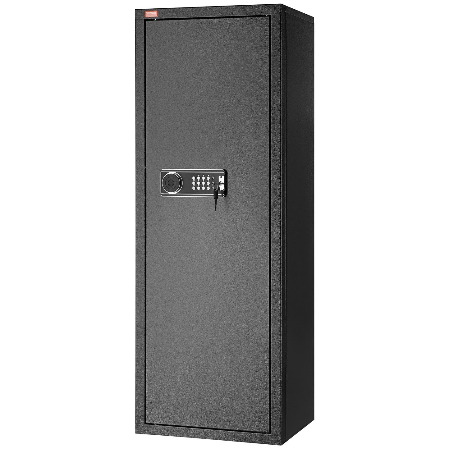 6-8 Rifles Gun Safe, Rifle Safe with Lock & Digital Keypad, Quick Access Tall Gun Storage Cabinet with Removable Shelf, Rifle Cabinet for Home Rifle and Shotguns
