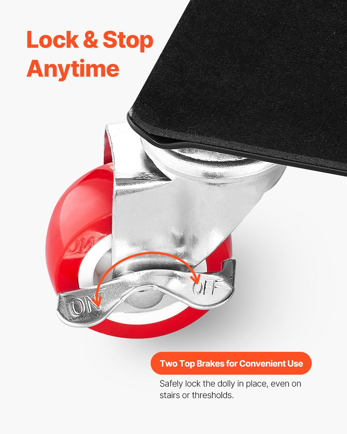 Furniture Dolly, Maximum Load 3474 lbs, Heavy Duty Furniture Movers with 5 360° Rotation Wheels, Carbon Steel Panel, Furniture Lift Slider Tool Set for Appliances, Sofa, Fridge, Washing Machine