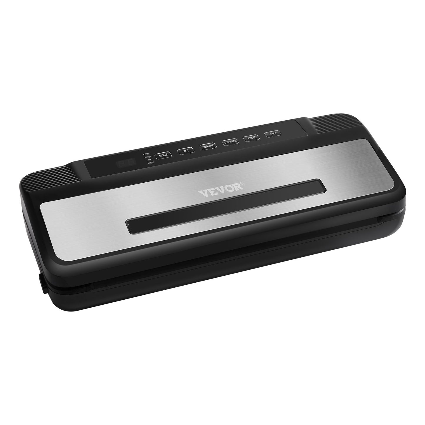 Vacuum Sealer Machine, 80Kpa 120W Powerful Compact Food Sealer, 7-in-1 Multi-Functional Food Vacuum Sealer, Automatic Air Sealing System with Built-in Cutter with 10 Vacuum Bags & 1 Bag Roll