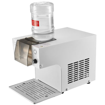 Snowflake Ice Machine, 40KG/24H Snowflake Ice Maker, Ice-Shaver Machine with Stainless Steel Blade, Electric Snow Cone Maker with 1.8L Tank, 90S Fast Pre-Cooling, for Home & Small Gatherings