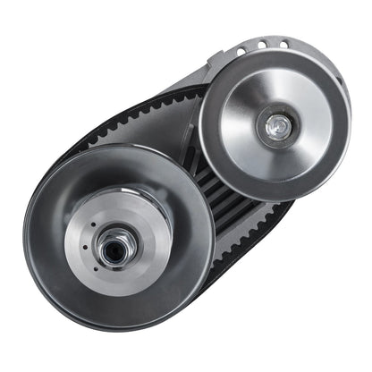 Drive Clutch, 2-8HP Engine, 2000 RPM High-Strength Drive Clutch with Asymmetric Designed Wheels & Robust Rubber Belt, Sturdy & Durable Clutch with Full Accessories, Fit for Various Engines