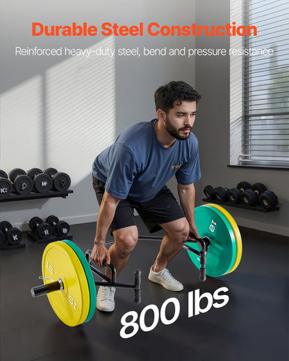 Trap Bar Hex Bar, Open-Ended Frame Hex Barbell, 50mm 360 kg Capacity Shrug Bars with Knurled Grips, Weightlifting and Strength Training Equipment, Home Gym for Squats Deadlifts Shoulder Press