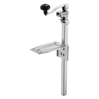 Commercial Can Opener, Heavy-Duty Manual Tabletop Cans Opener for Cans Up to 300 mm Height, Height-Adjustable Professional Can Openers with Stainless Steel Blade, for Restaurant & Food Store