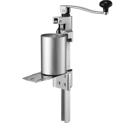 Manual Can Opener, Commercial Table Opener for Large Cans, Heavy Duty Can Opener with Base, Adjustable Height Industrial Jar Opener For Cans Up to 11.8" Tall, for Restaurant Hotel Home Bar