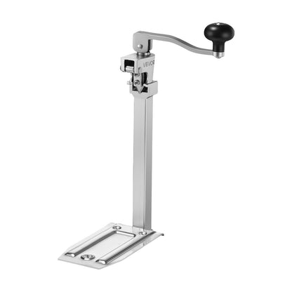 Commercial Can Opener, Heavy-Duty Manual Tabletop Cans Opener for Cans Up to 400 mm Height, Height-Adjustable Professional Can Openers Fixed with Screws, for Restaurant, Hotel, and Food Store