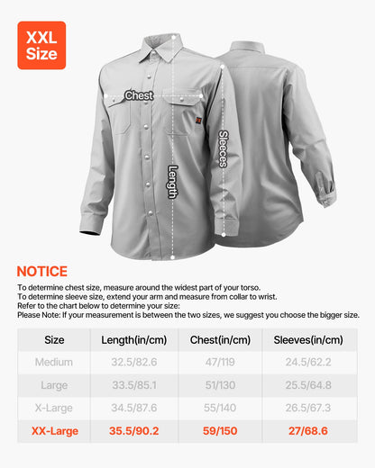 FR Welding Jacket - XXL Size, 7oz. Flame-Resistant Cotton Welding Jacket, Machine Washable Heat-Resistant Safety Jacket with Metal Snap Button & Adjustable Cuff, Meet ATPV 9.2 Cal/cm² Arc Rating