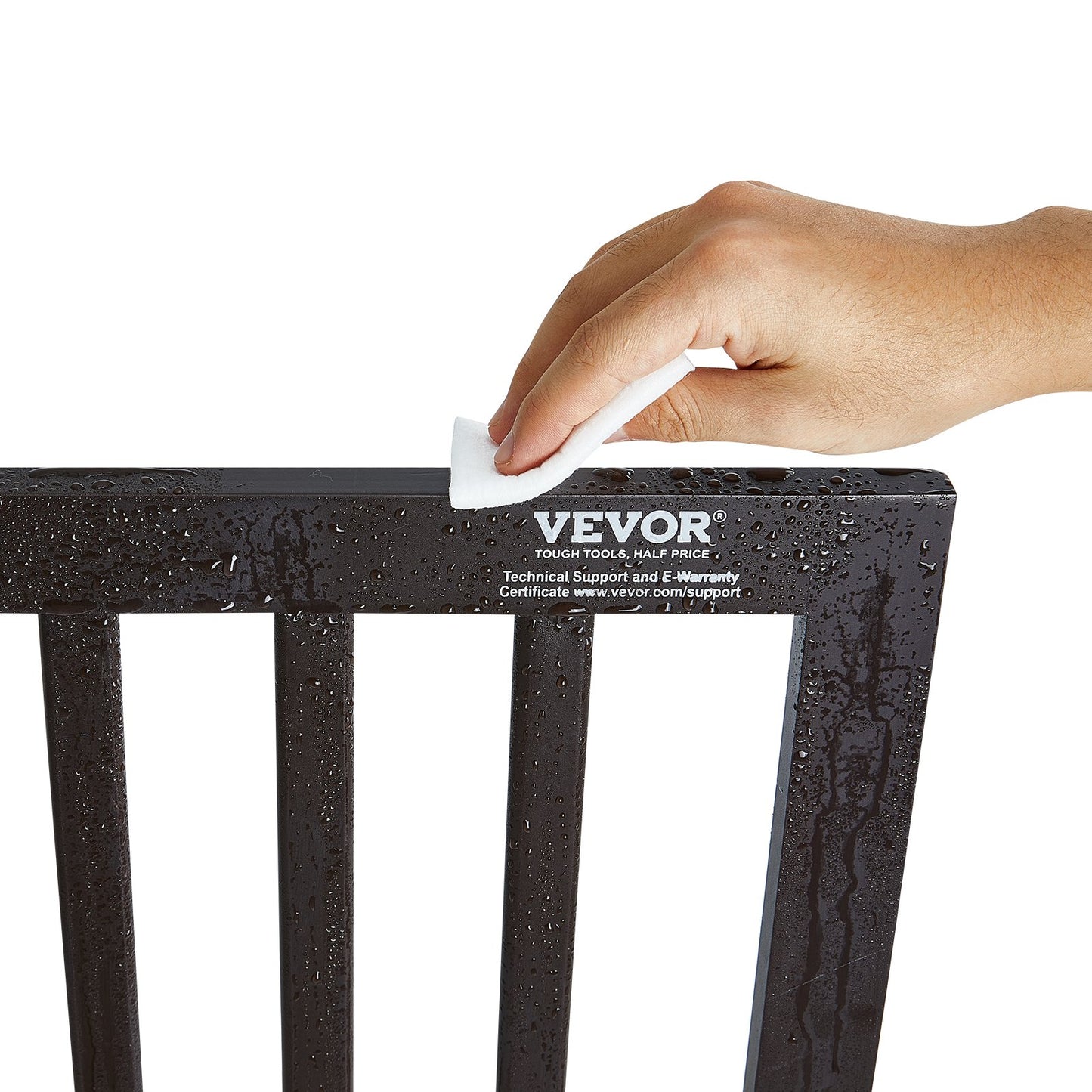 Free Standing Dog Gate, 24" H x 80.3" W Freestanding Pet Gate, 4 Panels Foldable Dog Gate for Wide and Narrow Passageways, Expandable Dog Barrier with Silent Foot Support for Indoor, Brown