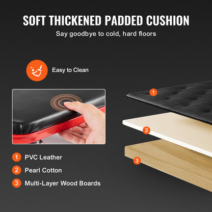 91.4 cm Foldable Z Garage Creeper Mechanic Creeper Stool 136.1 kg Capacity