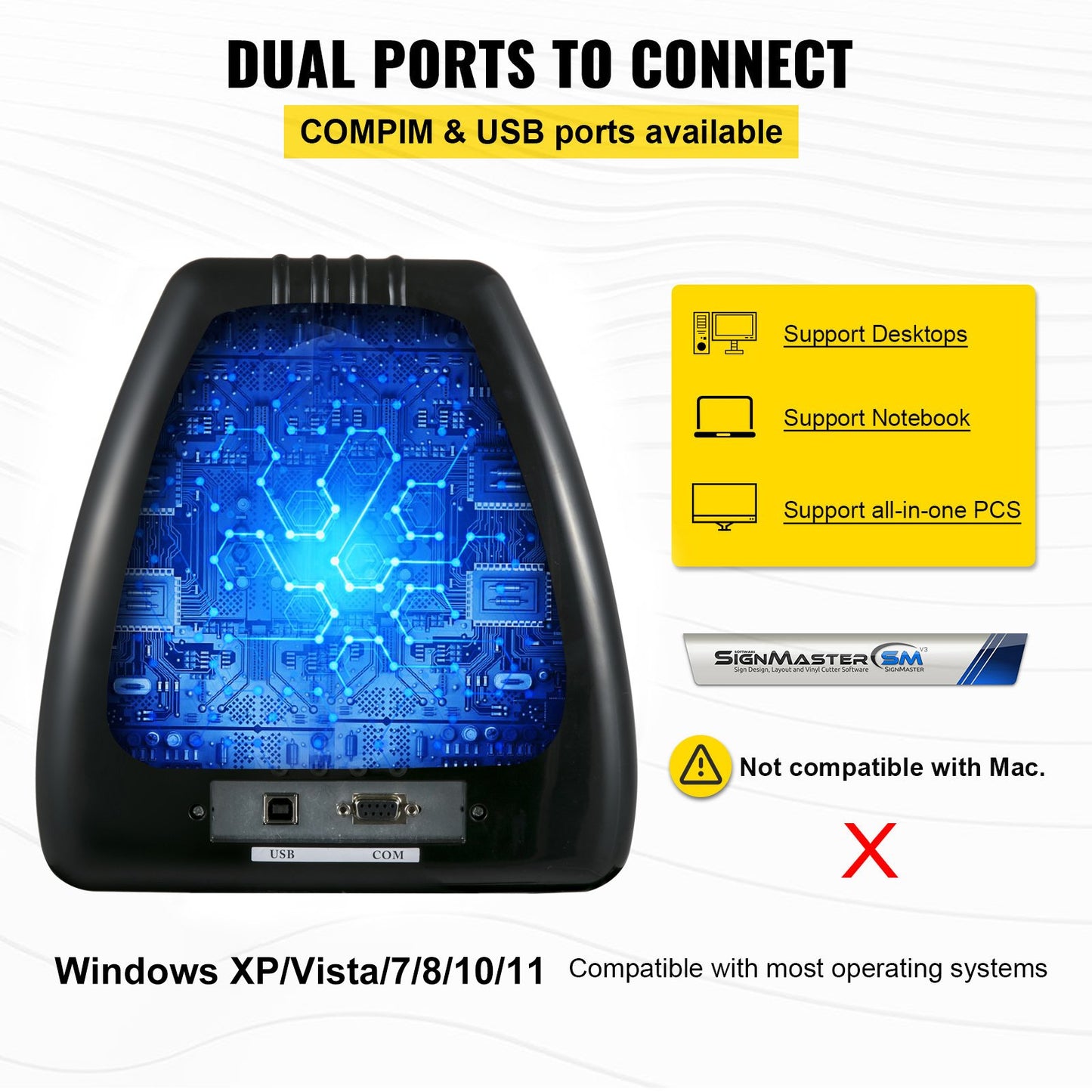 Vinyl Cutter Plotter Machine 34” Signmaster Software Sign Making Machine 870mm Paper Feed Vinyl Cutter Plotter with Stand (34” 870mm)