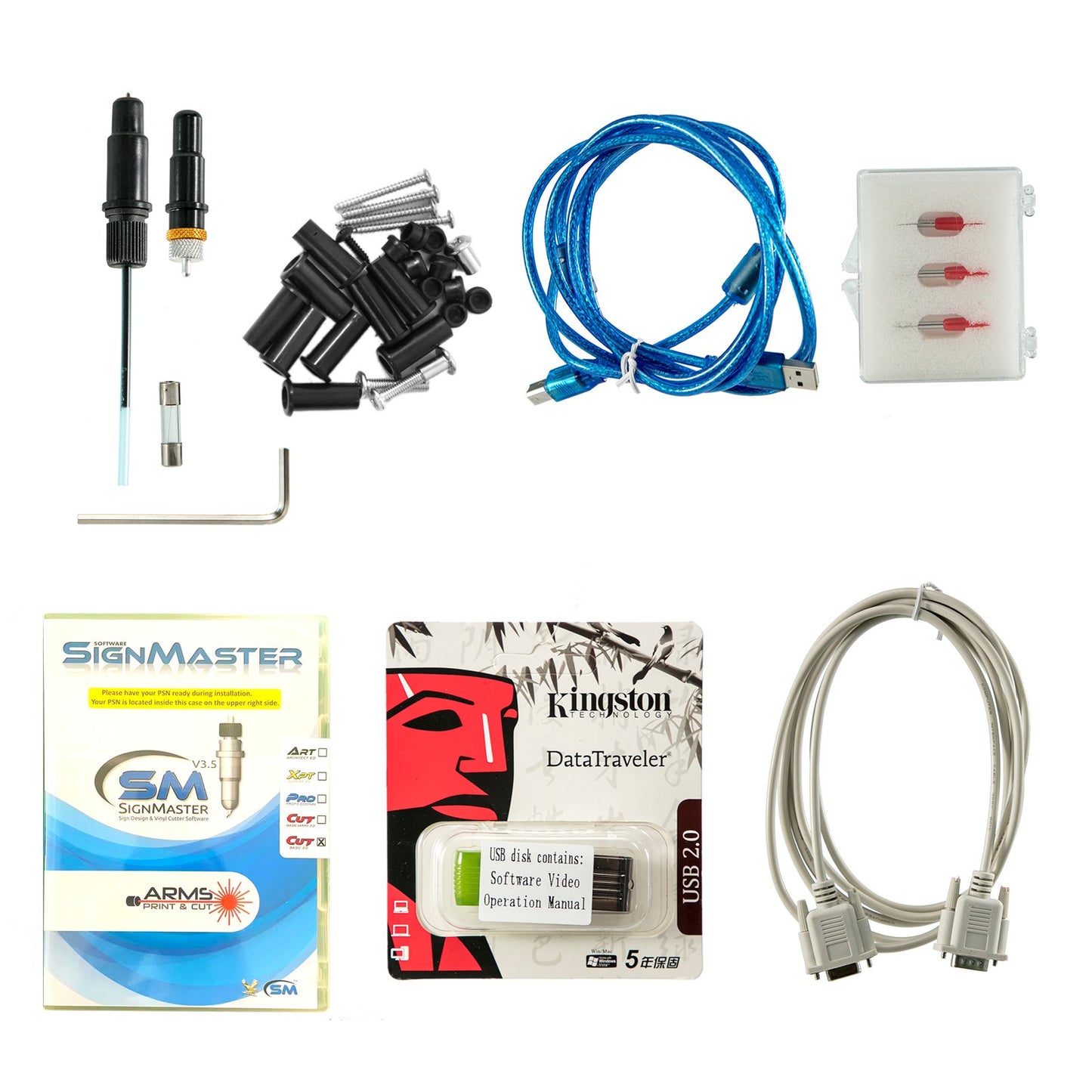 53" Vinyl Cutter Machine Basic Vinyl Plotter Cutter with Stand Plotter Adjustable Force Speed Sign Making