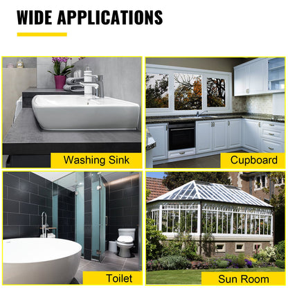 Sausage Caulking Silicone 283.5 g Iron Caulking 300ml