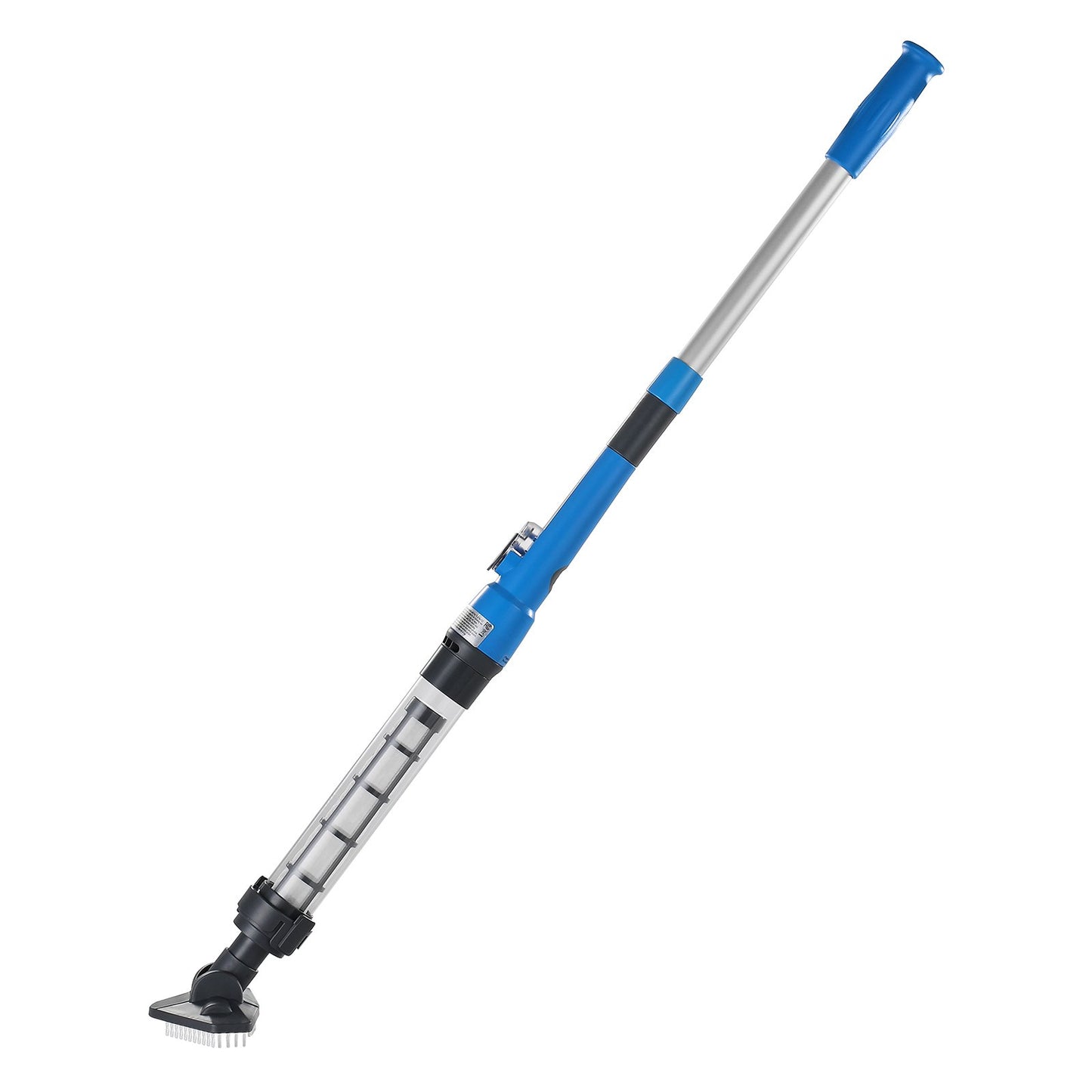 Pool Vacuum, 8.5 GPM Handheld Cordless Hot Tub Vacuum with Extension Pole, for Deep Cleaning & Strong Suction, Rechargeable Pool Cleaner, Running up to 1Hour, for Above Ground/Inground Pool Spas