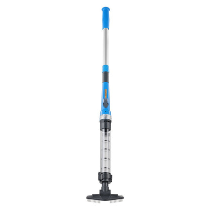 Pool Vacuum, 8.5 GPM Handheld Cordless Hot Tub Vacuum with Extension Pole, for Deep Cleaning & Strong Suction, Rechargeable Pool Cleaner, Running up to 1Hour, for Above Ground/Inground Pool Spas