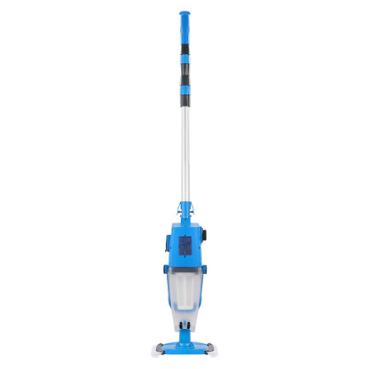 Pool Vacuum, 26 GPM Handheld Cordless Hot Tub Vacuum with Extension Pole, for Deep Cleaning & Strong Suction, Rechargeable Pool Cleaner, Running up to 1Hour, for Above Ground/Inground Pool Spas