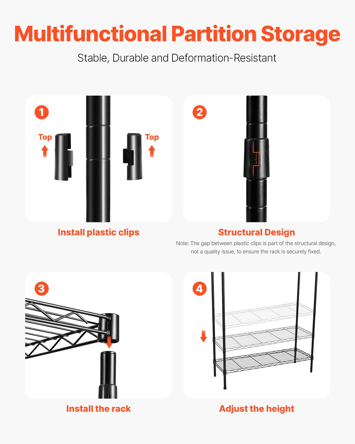 Over Washer and Dryer Storage Shelf, 3 Tiers Laundry Room Drying Rack with Hanger Rod and Hooks, Single Row Adjustable Washer Shelves Space Saver, for Laundry Room Storage & Organization, Black