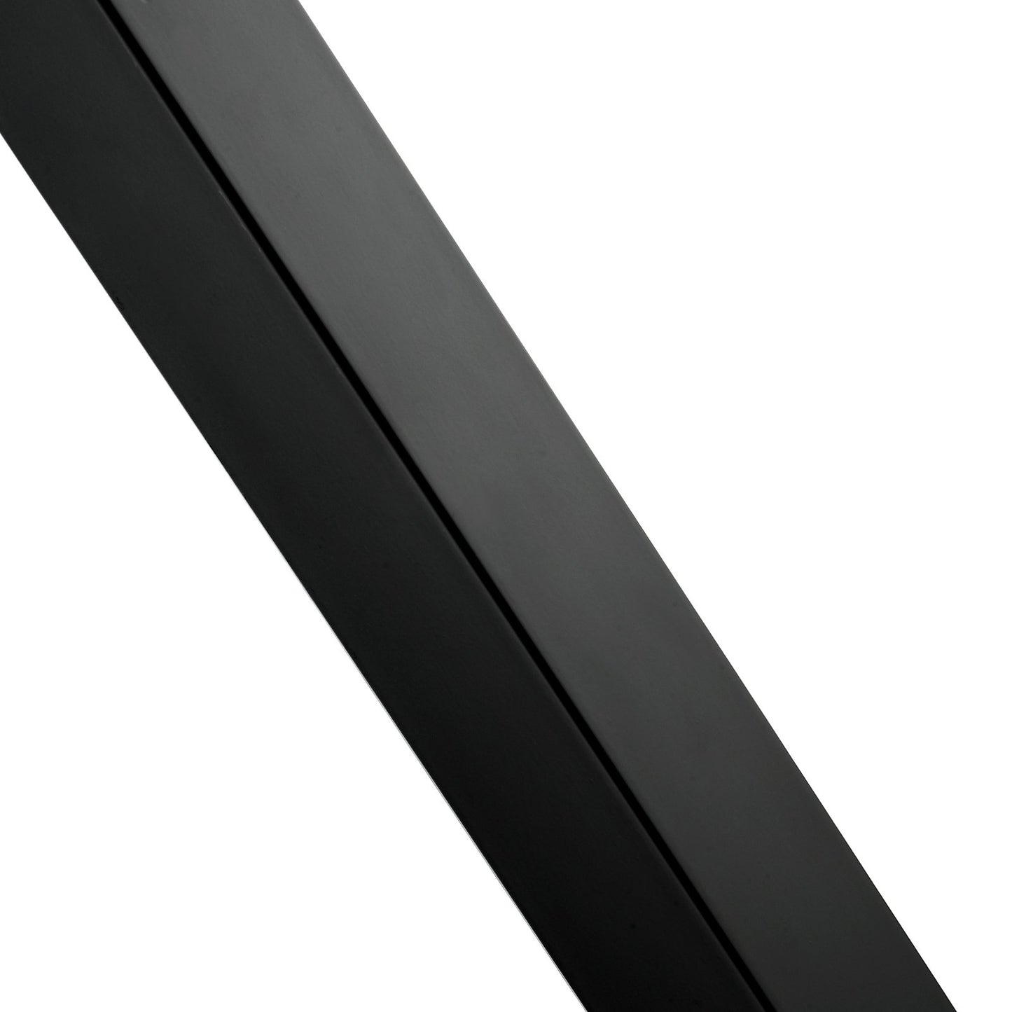 Cable Rail Post, 42 x 1.97 x 1.97", Level Deck Stair Post, Cable Handrail Post Stainless Steel Brushed Finishing Deck Railing DIY Picket Without Hole Stair Railing Kit With Mount Bracket Black