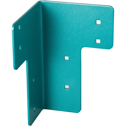 Workbench Corner Brackets, 5mm Thick Steel Shop Table Bracket Kit, 8 PCs Workbench Bracket Kit, Right Angle Shop Table Corner Brackets with Hardware Kit, Joint Fastener for Desk Edge, Family DIY