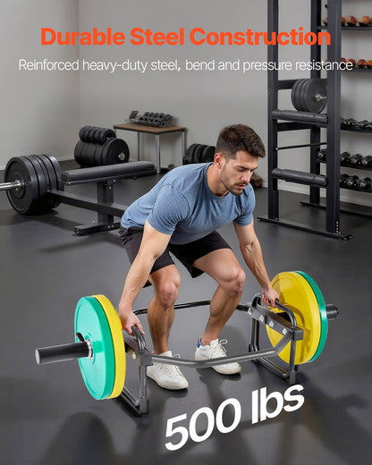 Trap Bar Hex Bar, 50mm Hex Barbell, 240 kg Capacity Shrug Bars, Weightlifting and Strength Training Equipment, Home Gym for Squats, Deadlifts, Shoulder Presses, Black