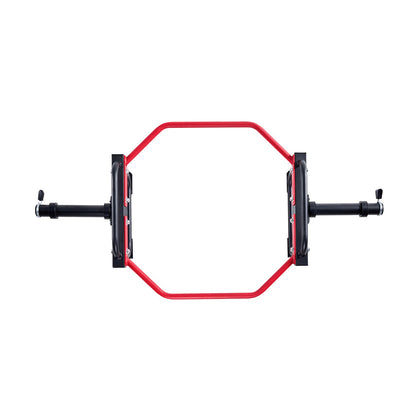 Trap Bar Hex Bar, 50mm Hex Barbell, 240 kg Capacity Shrug Bars, Weightlifting and Strength Training Equipment, Home Gym for Squats, Deadlifts, Shoulder Presses, Red