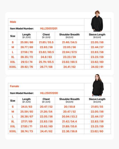 Women Pullover Hoodie, XX-Large Size, Fleece Long Sleeve Comfy Casual Basic Pullover Hooded Sweatshirt, Warm & Skin-friendly, Practical & Trendy, Black Hoodie with Large Pocket for Fall & Winter