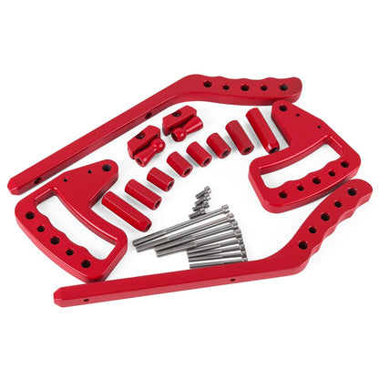 Hand Grips Front Rear Compatible with 2007-2017 Jeep Wrangler JK New