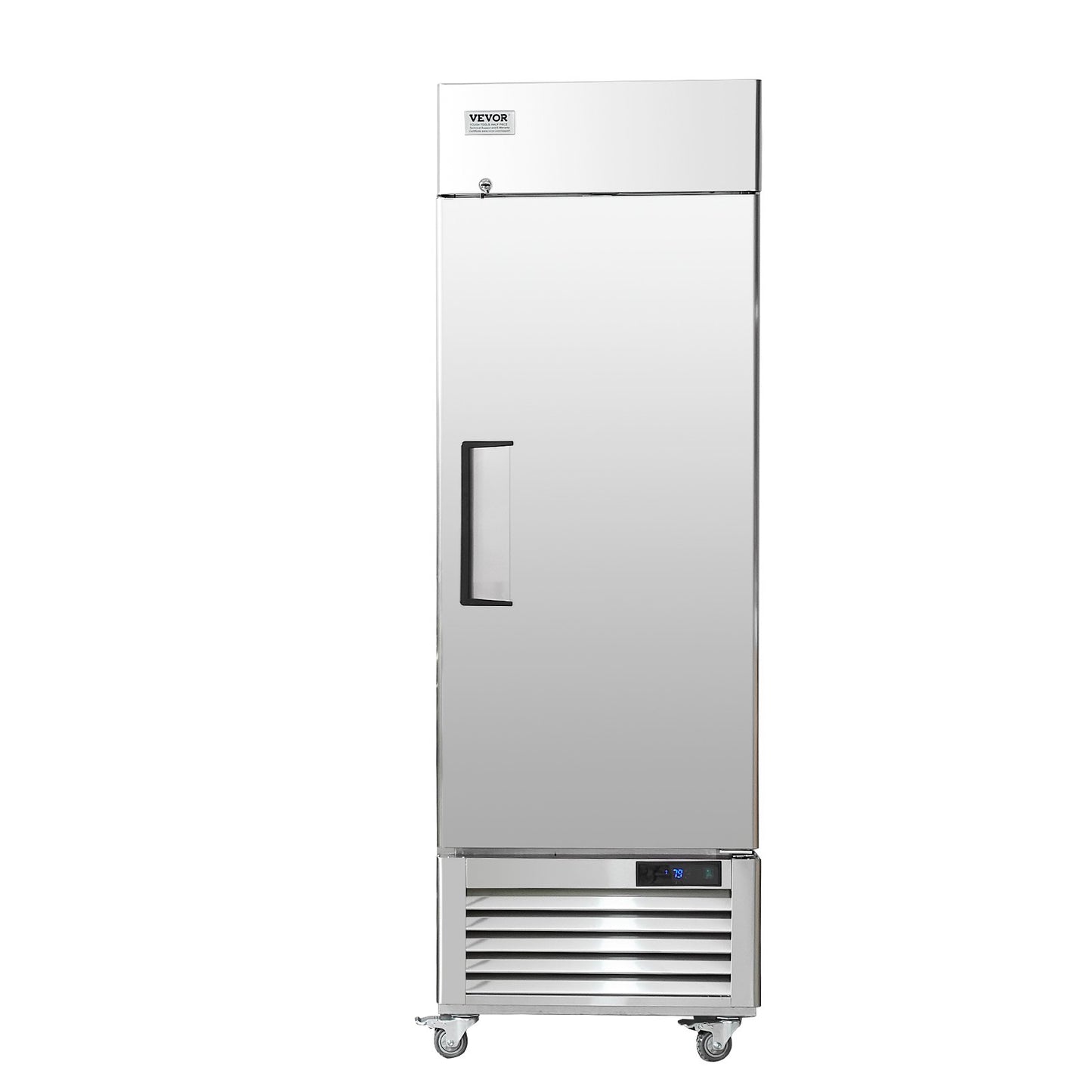 Kommerziell frittiert 20,12 Cu.ft, gefriergetrocknet und frisch frittiert, automatischer Frostschutz aus gefriergetrocknetem Stahl mit 3 Stunden, -13 bis 5℉ Temperaturkontrolle und 4 Stunden