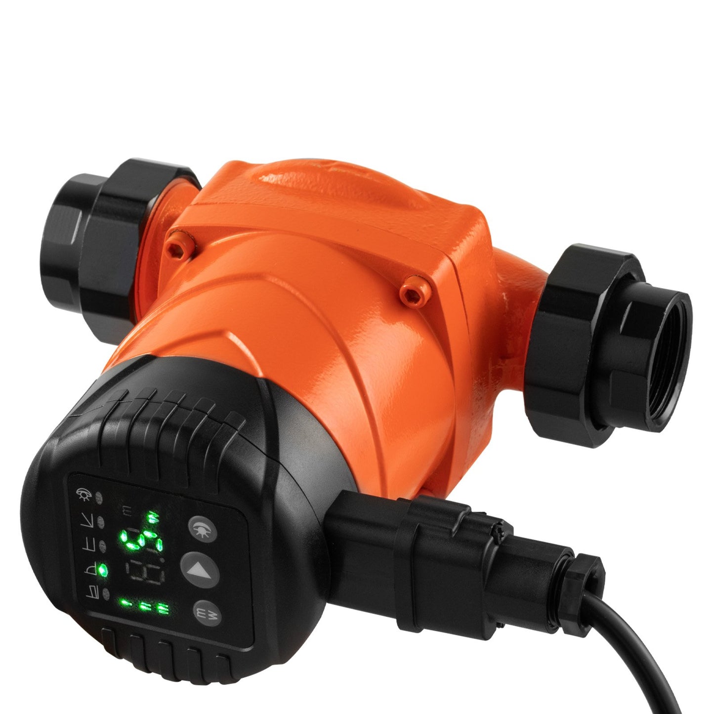 LPS25-4BP/130 High Efficiency Circulator Pump, 42 LPM, 4 m Max Lift Cast Iron Hot Water Recirculating Circulation Pump, Threaded Connection, Check Valve, Quiet Operation, for Home Heating System