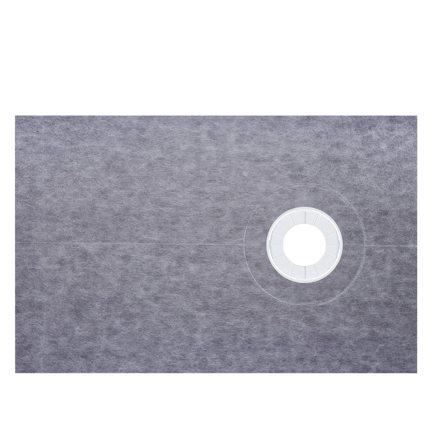 Shower Curb Kit 38" x 60" Watertight Shower Curb Overlay with 4\" PVC Offset Bonding Flange, 4\" Stainless Steel Grate, 2 Cuttable Shower Curb and Trowel, Shower Pan Slope Sticks Fit for Bathr