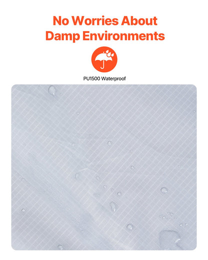 Camping Blanket 2x1.5m (79" x 59") Wearable Warm Stadium Blanket Outdoor Light Grey