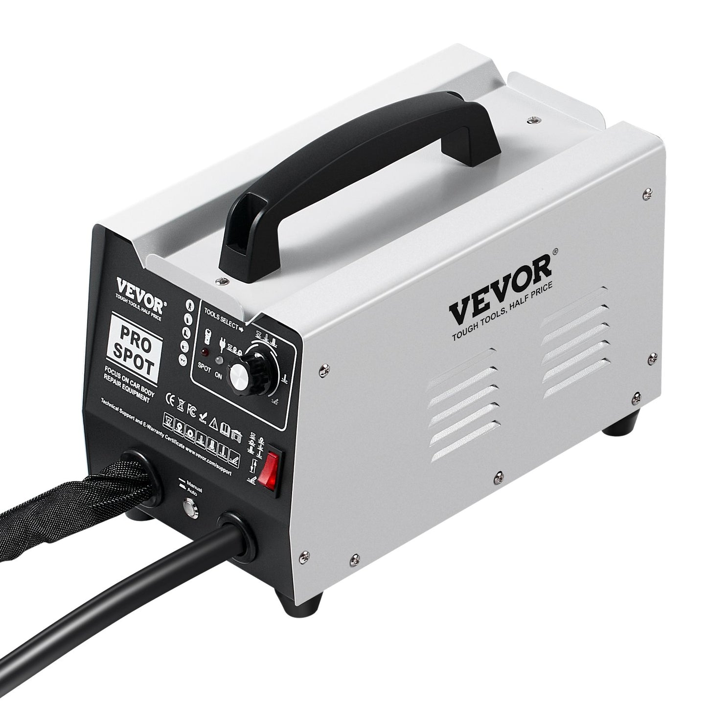 Stud Welder Dent Repair Kit, 1.8KW Spot Welder Dent Puller with Auto/Manual Welding & 7 Versatile Modes, Auto Body Spot Welding Dent Puller Machine for Car, Truck Dent Repair