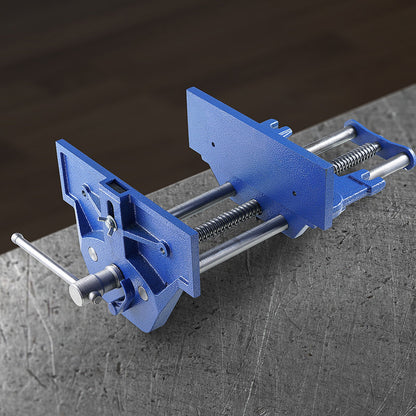 Woodworking Vise, 13 inch Woodworking Bench Vise, Heavy-duty Cast Iron Vice for Workbench 10.6" Jaw Width, with Quick Release Lever for Woodworking, Cutting, and Drilling