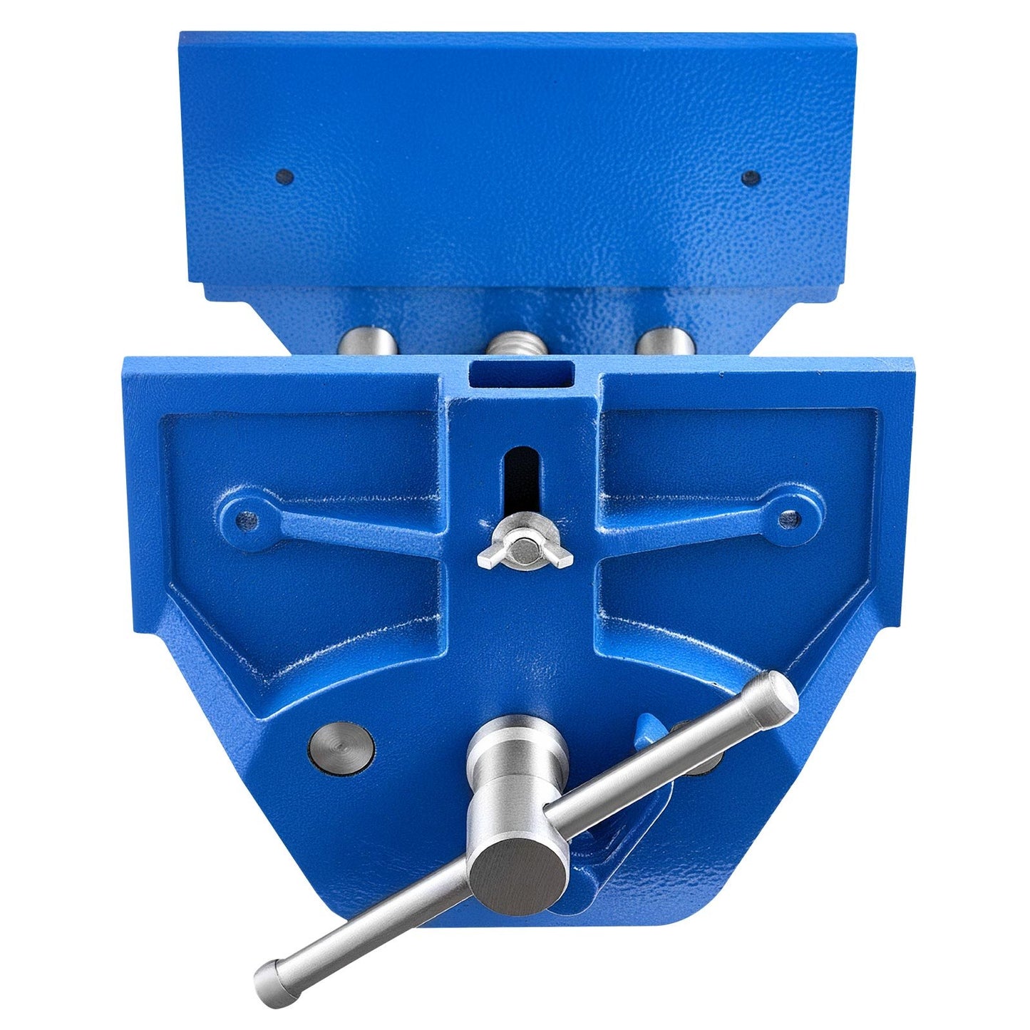 Woodworking Vise, 9 Inch Jaw Width, Quick Release Wood Bench Vise, 10.2 Inch Max Jaw Opening, Heavy-duty Cast Iron Construction, Adjustable Front Stop, Workbench Vice, for Woodworking Drilling