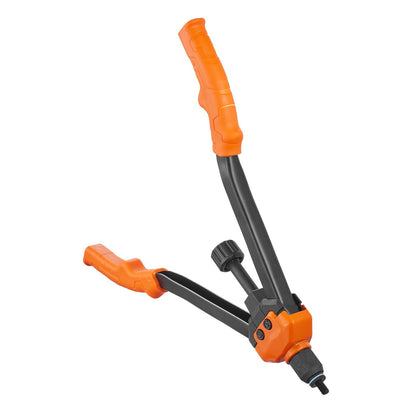 Rivet Nut Tool, 40.6 cm Rivnut Tool Kit with 13PCS Metric and SAE Mandrels, 186PCS Rivet Nuts, M3, M4, 10-24, M5, M6, 1/4-20, 8-32, 5/16-18, M8, 3/8-16, M10, M12, 1/2-13, With Carrying Case