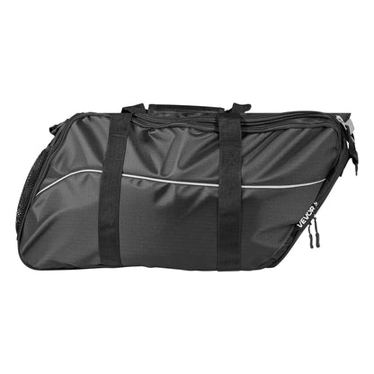 Motorcycle Saddlebag Liner Bag, 18 L Insert Storage Travel Luggage Bag Organizer, Compatible with Harley Davidson 1993-2022 Touring Road/Street Glide/Electra Glide/Road King Saddlebag, Black