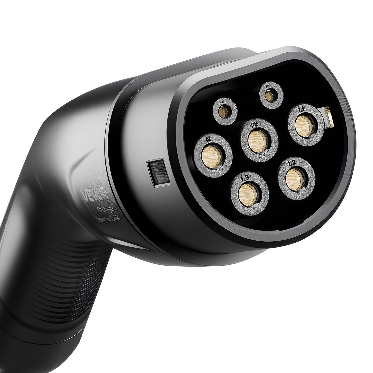 EV Charger Extension Cable, 16Amp 10 m Max 11 kW Extension Cord Compatible with All Type 2 Electric Vehicle Chargers, 3-Phase AC 480V 50Hz IP65 Heavy Duty Car Charging Cable with Carrying Bag