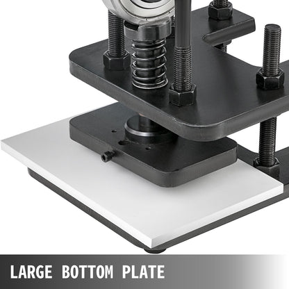 Lederschneidemaschine 180x120mm, manuelle Stanzmaschine, robuste Lederprägemaschine, Handpresse, Form, Stanzform, Lederhandwerks-Schneidemaschine für verschiedene Materialien