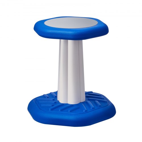 Kids Wobble Chair, Active Chair with Sponge Cushion, Wobble Stool Improves Focus, Posture and Calm Children, Ideal for Schools and Preschools, Age 3-7, Blue